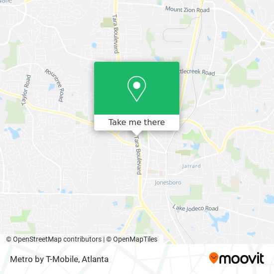 Metro by T-Mobile map