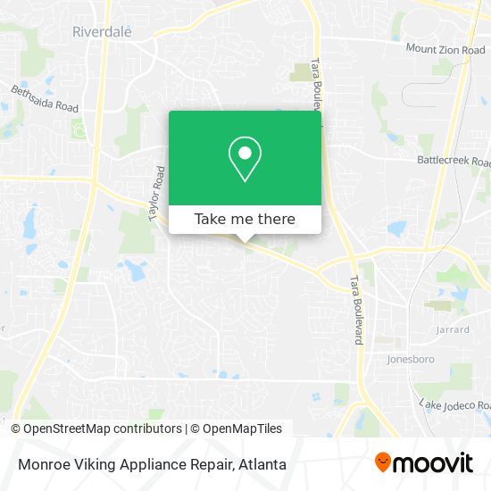 Monroe Viking Appliance Repair map