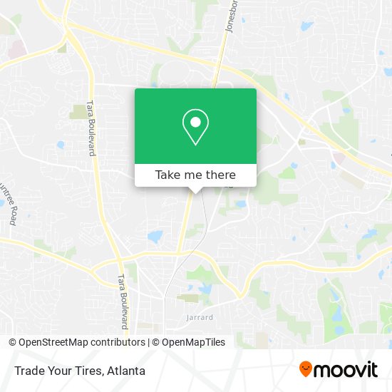 Trade Your Tires map