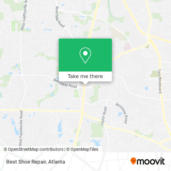 Best Shoe Repair map