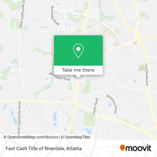 Mapa de Fast Cash Title of Riverdale