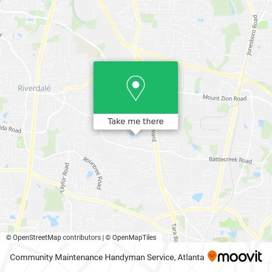 Community Maintenance Handyman Service map
