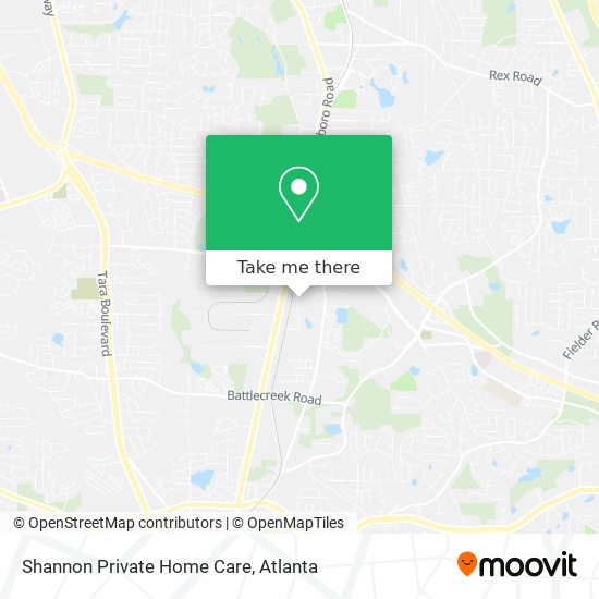 Mapa de Shannon Private Home Care