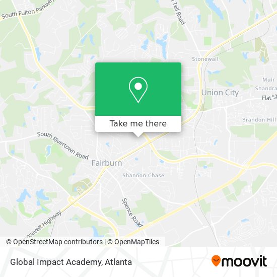Global Impact Academy map