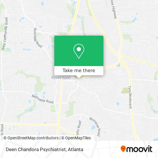 Deen Chandora Psychiatrist map