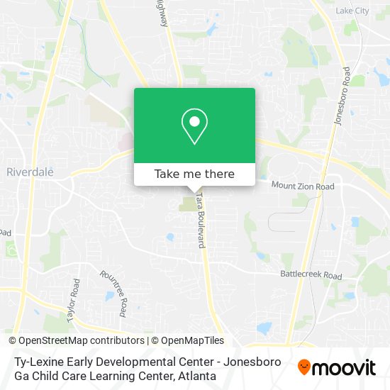 Ty-Lexine Early Developmental Center - Jonesboro Ga Child Care Learning Center map