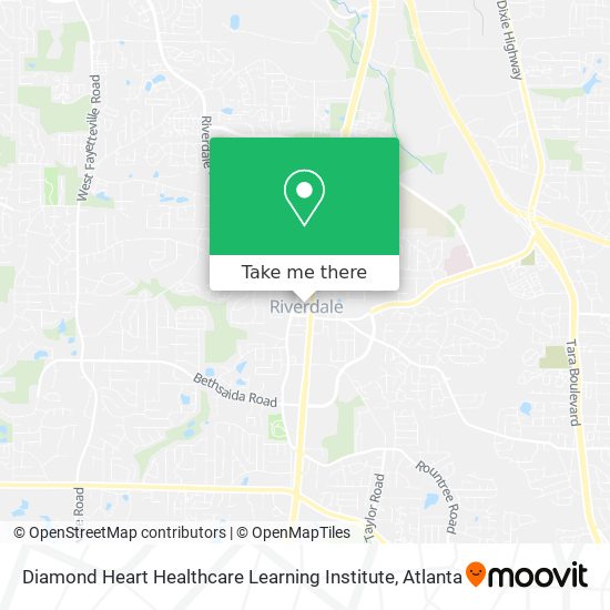 Diamond Heart Healthcare Learning Institute map