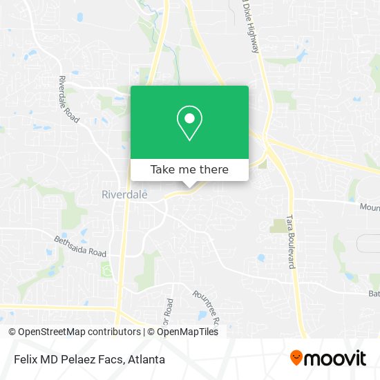 Felix MD Pelaez Facs map