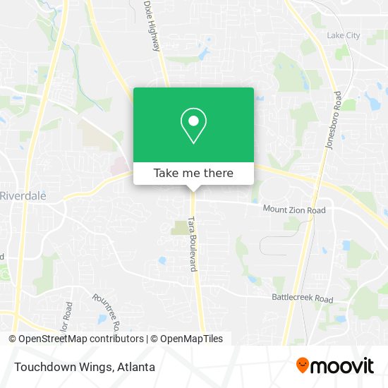 Touchdown Wings map