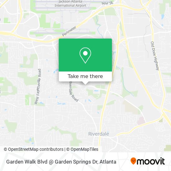 Garden Walk Blvd @ Garden Springs Dr map