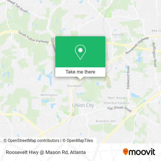 Roosevelt Hwy @ Mason Rd map