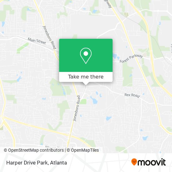 Mapa de Harper Drive Park