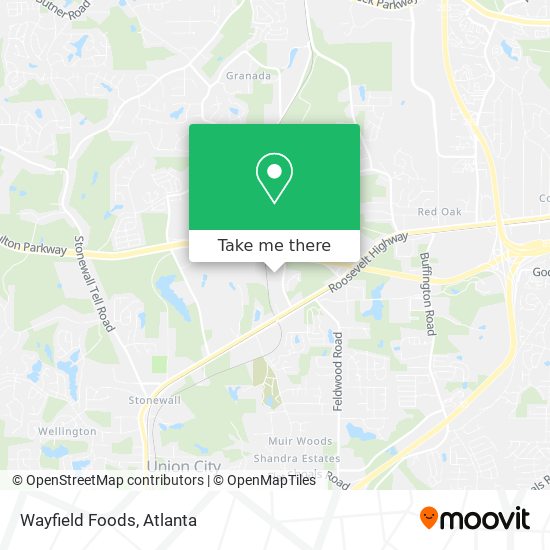Wayfield Foods map