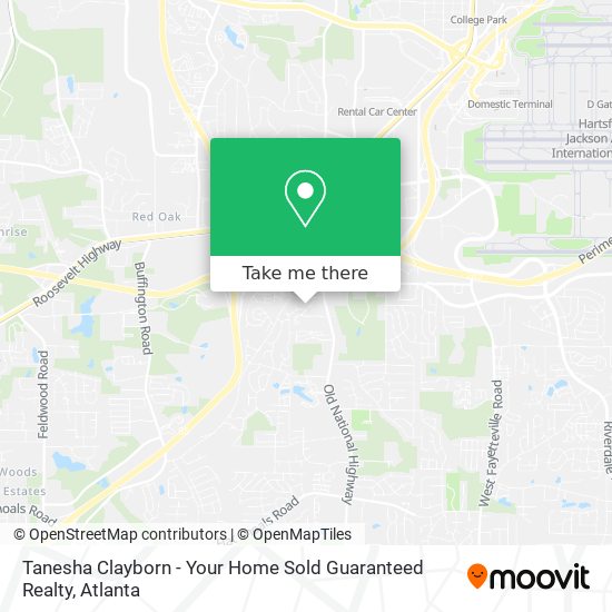 Tanesha Clayborn - Your Home Sold Guaranteed Realty map