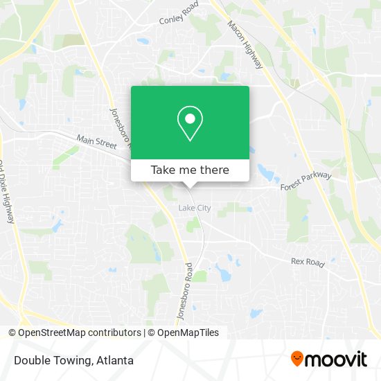 Double Towing map