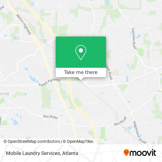 Mobile Laundry Services map