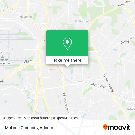 Mapa de McLane Company