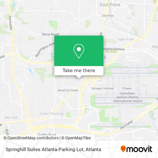 Springhill Suites Atlanta-Parking Lot map