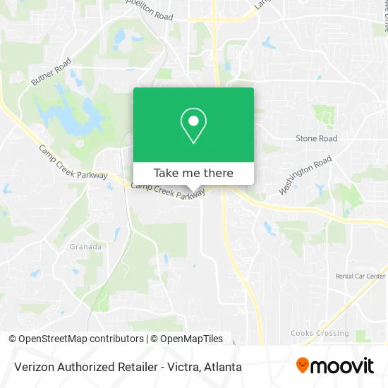 Verizon Authorized Retailer - Victra map