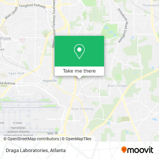 Mapa de Draga Laboratories