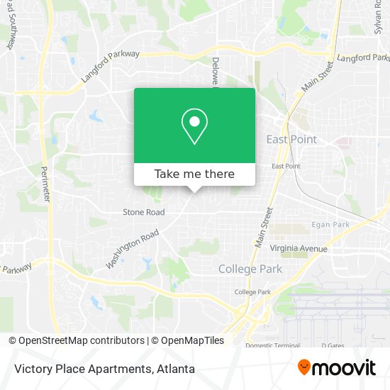 Victory Place Apartments map