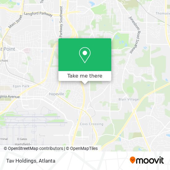 Mapa de Tav Holdings