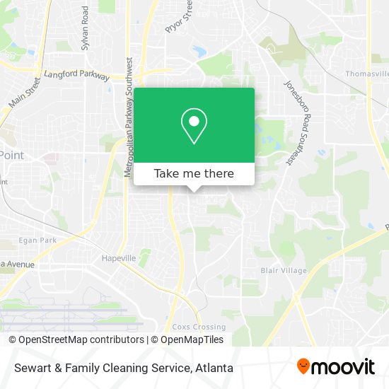 Sewart & Family Cleaning Service map