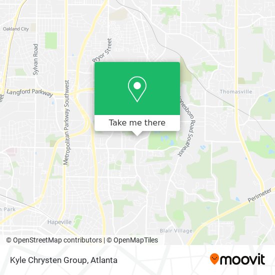 Kyle Chrysten Group map