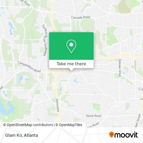 Mapa de Glam Ko