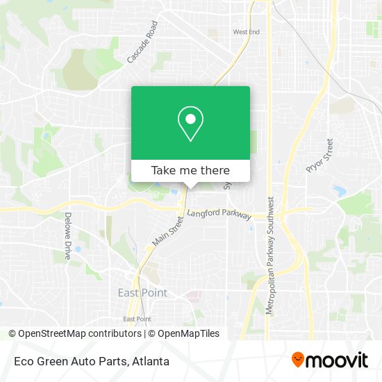 Eco Green Auto Parts map