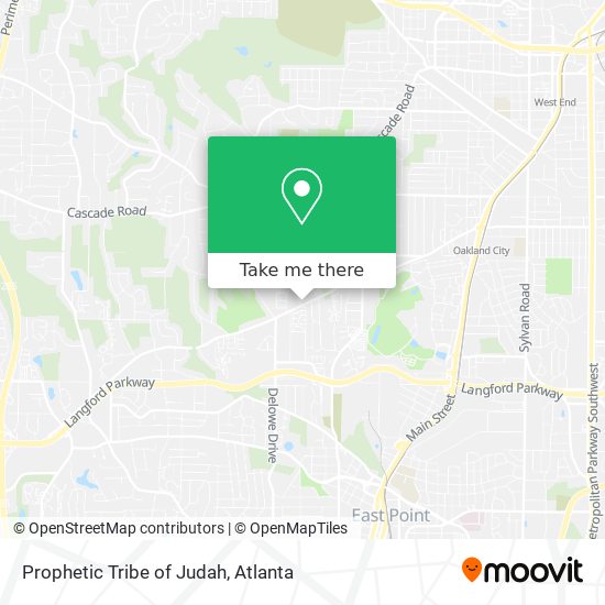 Mapa de Prophetic Tribe of Judah