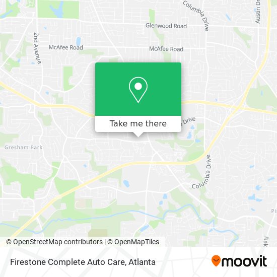 Firestone Complete Auto Care map