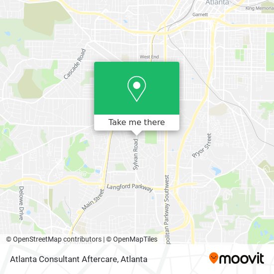 Atlanta Consultant Aftercare map