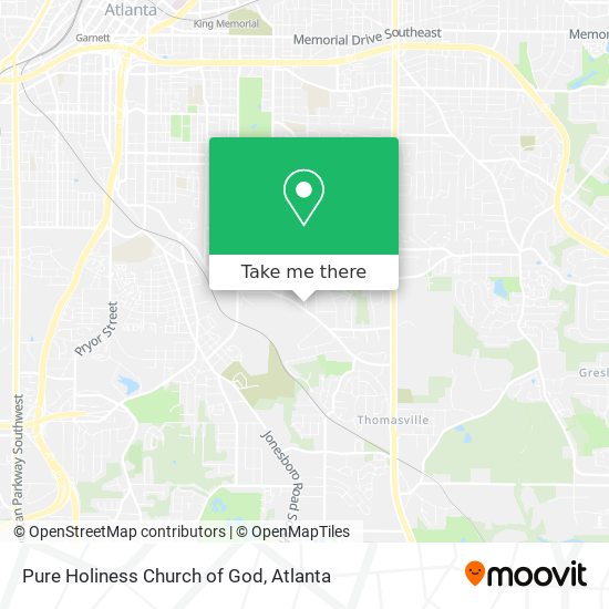 Pure Holiness Church of God map