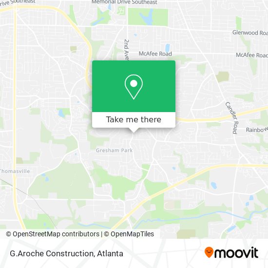 Mapa de G.Aroche Construction