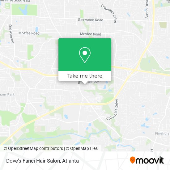 Dove's Fanci Hair Salon map