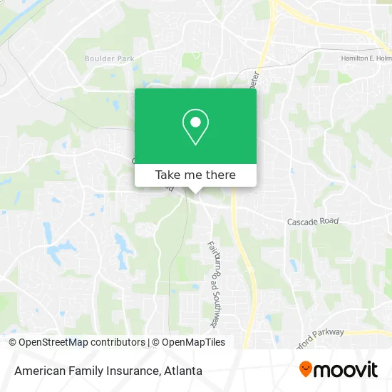 American Family Insurance map