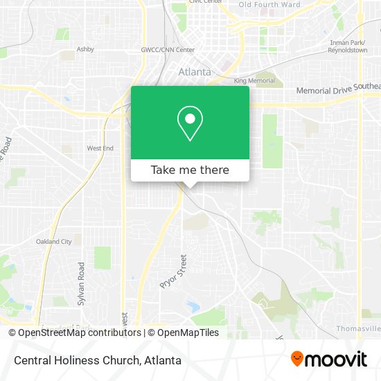 Central Holiness Church map