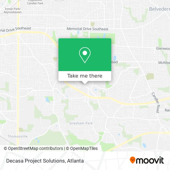 Decasa Project Solutions map