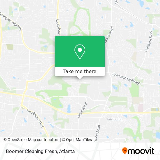 Mapa de Boomer Cleaning Fresh