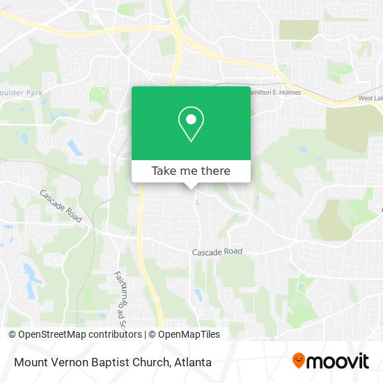 Mapa de Mount Vernon Baptist Church