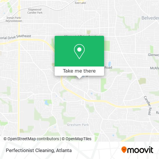 Perfectionist Cleaning map