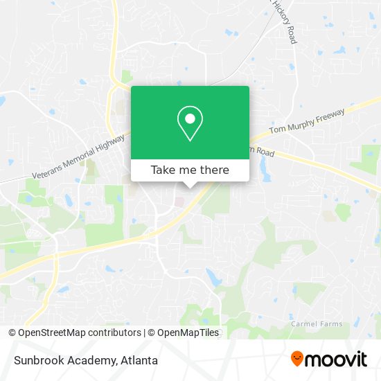 Mapa de Sunbrook Academy
