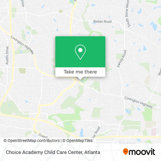 Mapa de Choice Academy Child Care Center