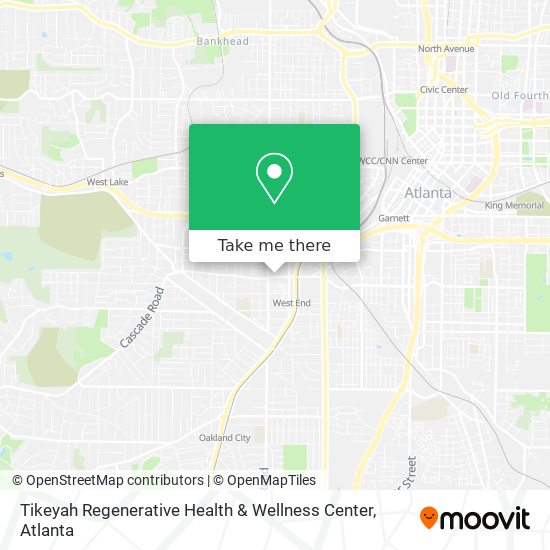 Tikeyah Regenerative Health & Wellness Center map