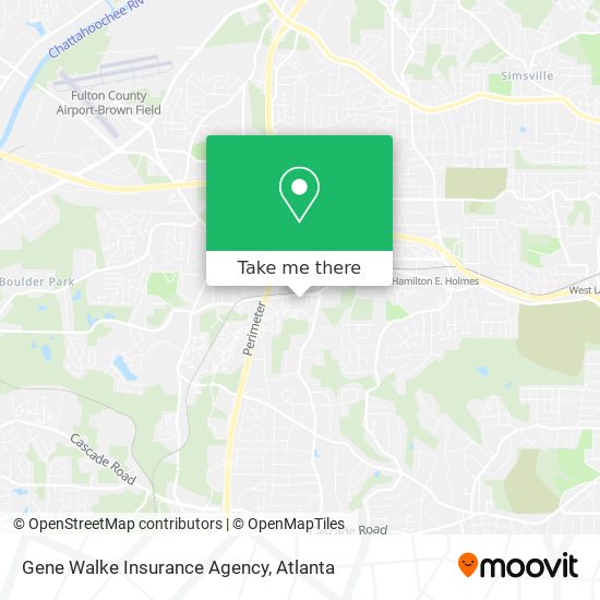 Mapa de Gene Walke Insurance Agency