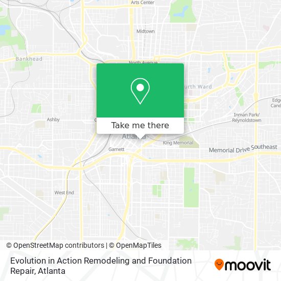 Mapa de Evolution in Action Remodeling and Foundation Repair