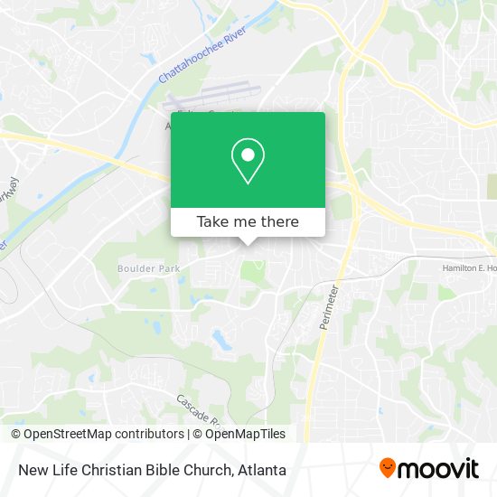 Mapa de New Life Christian Bible Church