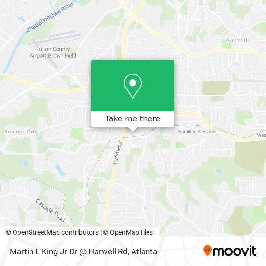 Martin L King Jr Dr @ Harwell Rd map