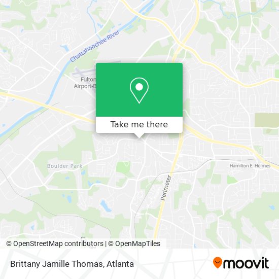 Brittany Jamille Thomas map